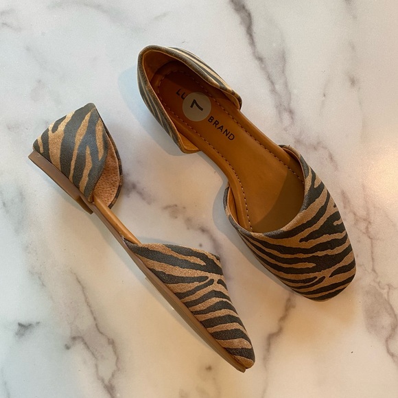 Lucky Brand Shoes - LUCKY BRAND Zebra Animal Print Drowe Flat Mule